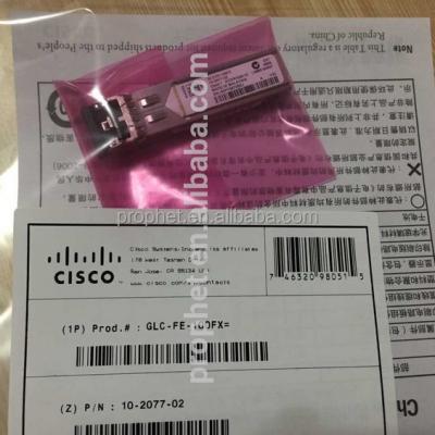 China GLC-FE-100FX 100BASE-FX SFP 1310NM 2KM SFP Fiber Optic Transceiver Modules GLC-FE-100FX for sale