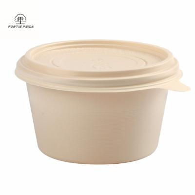 China Eco-Friendly Recycled Materials Lunch Boxes Rolls Disposable Biodegradable Corn Strach Packing Biodegradable Food Container for sale