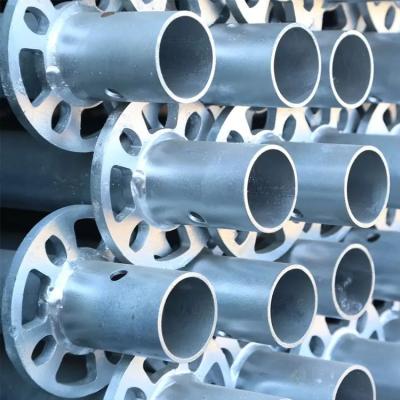 Cina Q195 Q235 Q345 Spessore della parete 0,8-12,75 mm Tubo di impalcatura galvanizzato in vendita