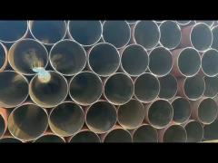 The big diameter seamless pipes warehouse