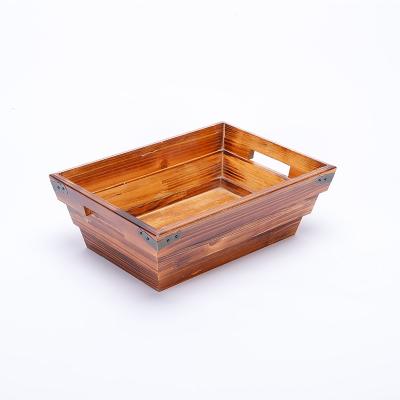 China Modern Wholesale Multifunctional Wooden Beer Wooden Crate Fruit Crate for sale