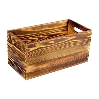 China Antique Imitation Desktop Wooden Box With Handle Diary Wooden Storage Box And Letter Storage Box for sale