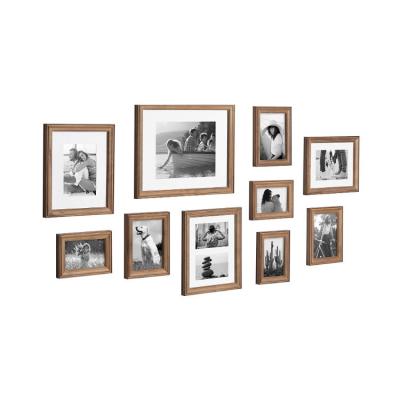 China New Design Wooden Morden Multi Functional Wall Mounted Solid Wood Hanging Picture Frame for sale