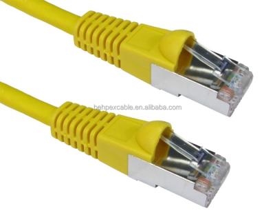 China PE LSZH PVC STP Cat6a RJ45 Ethernet Cable With Super Quality for sale