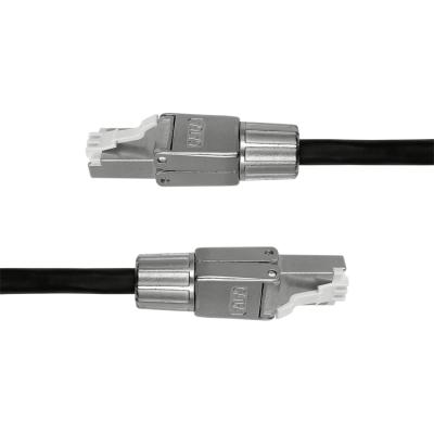 China Solid Bare Copper Behpex Branded 24AWG Cat6a Cat6 Patch Cable Toolless RJ45 Solid Bare Copper Plug for sale