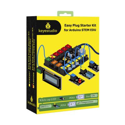 China For Arduino UNO Starter Kit Keyestudio EASY Plug Starter Ultimate Kit For Arduino STEM EDU For UNO Starter Kit for sale