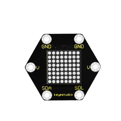 China Keyestudio Honeycomb Dot Matrix Module For BBC Mic:Bit Ks0478 for sale