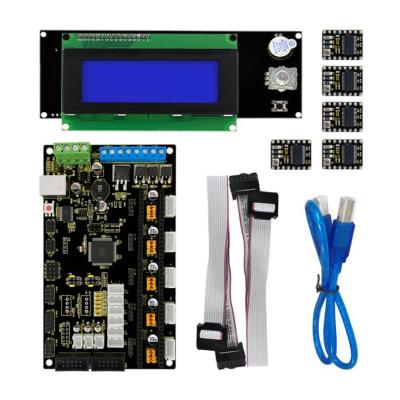 China 3D Printer V1.2 3D Printer Kit MKS Base + 5x 8825 + LCD 2004 Smart Controller for sale