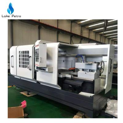 China Pipe threading Lathe Machine with CNC control System for sale