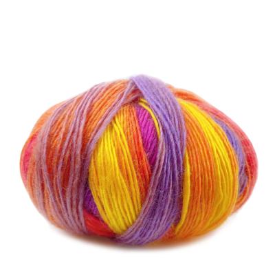 China Amazon Hot Selling Anti-Static Merino Soft Bulky Woolen Yarn Blended Yarn Acrylic Wool For Knitting for sale