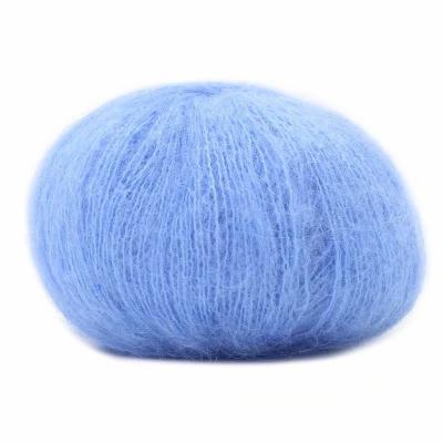 China Anti-bacteria china factory popular wholesale good quality hand knitting yarn mohair acrylic wool blended for sale