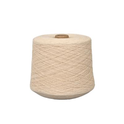 China Viable Wholesale Cheap High Quality Dope Dyed Milk Compact 100 Cotton Yarns for sale