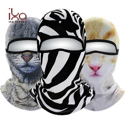 China Imitate Face 3D Printing Animal Balaclava Halloween Balaclava Funny Cycling Ski Snowboarding Ski Masks Balaclava for sale