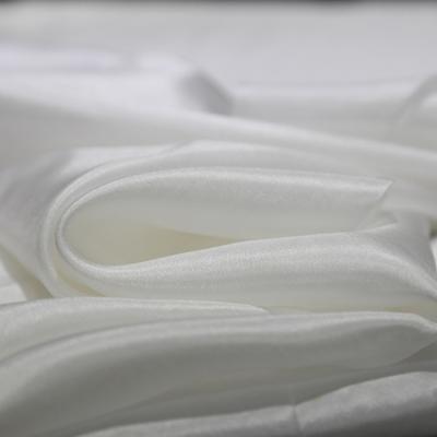 China Sustainable Light Weight 6mm Pure Silk Pongee Fabric For Scarves for sale