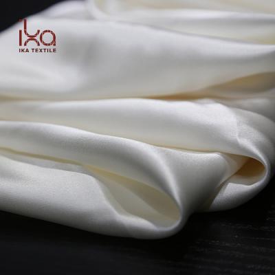 China Wholesale 14mm stock lot of viable natural white pure silk twill fabric for sale