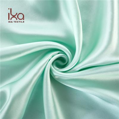 China 100% Dye Plain Plain Real Silk Satin Solid Color 114cm Silk Width For Pillow Cover And Eye Mask for sale