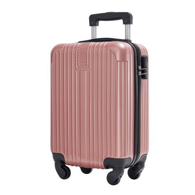 China ABS luggage 20 inch male student hard shell luggage pcluggage suitcase sets korean female PC password case suitcase for sale