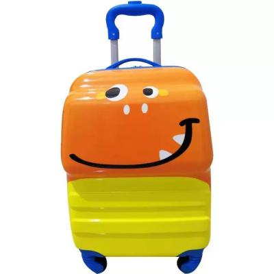 China ABS Cartoon Pictures Travel Luggage Bags For Kids Customized Cute Picture Kids Trolley Suitcase Pictures 18 Inch Kids Luggage Travel for sale