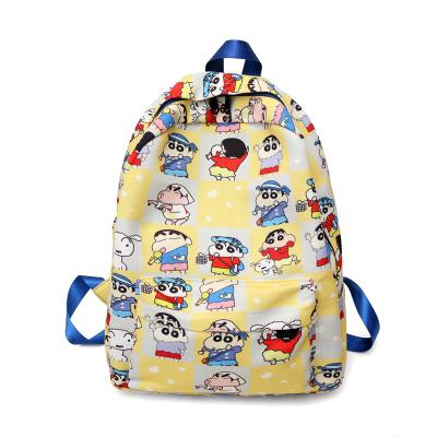 China Waterproof graffiti print men's school bag men's junior high school junior high school Harajuku backpack female student rucksacks for sale