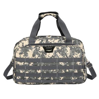 China Fashion Shape Large Capacity Mens Womens Bags Crosspack Luggage Camouflage Color Handbag Shoulder Bag Sports Fitness Travel Bags for sale