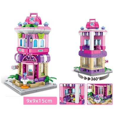 China Building Block Educational Set Kids Toy Model Brick For Girls Cartoon Brick Birthday Gifts for sale