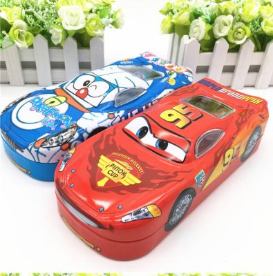 China Schools & Offices Frozen Spiderman Car Doraemon Sofia Unicorn Modeling Pencil Case Stationery Set Gift Professional Wholesale for sale