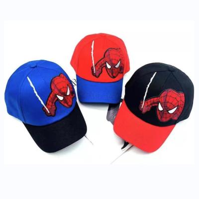 China JOINT Outdoor Spiderman Cartoon Baseball Cap Cap Kids for sale