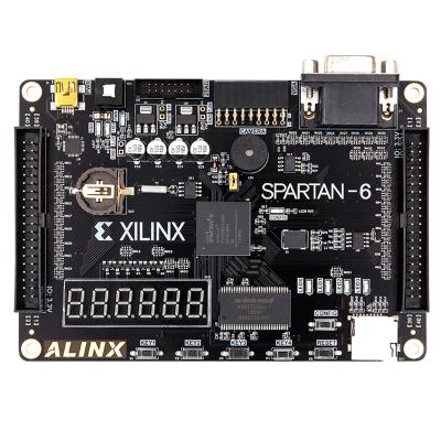 China ALINX AX309: XILINX Spartan-6 XC6SLX9 FPGA Development Board LX9 Entry Level Study Board (FPGA Development Board + USB Download AX309 for sale