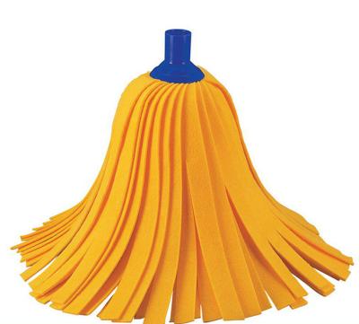 China Sustainable Easy Clean For Nonwoven Floor Replacement Mop Cleaning Head for sale