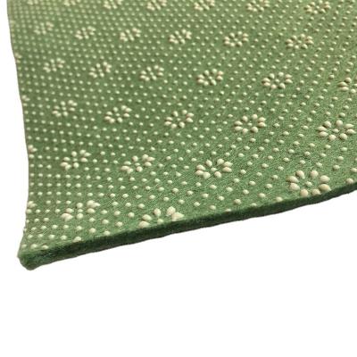 China Sustainable Carpet Underlay Customized PVC Plastic Dot Felt Needle-punched 100% Polyester Anti Slip Fabric for sale