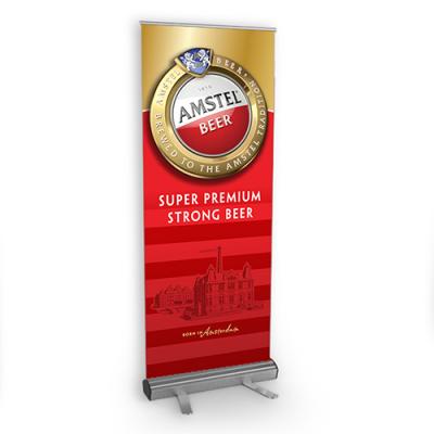 China Easy Assemble Promotional Custom Brand Advertising Pull Up Flags Banners for sale