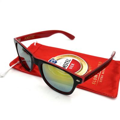 China Agriculture Sale Promotional UV400 With Pocket And Logo Branding Sunglasses Custom Made 2022 for sale