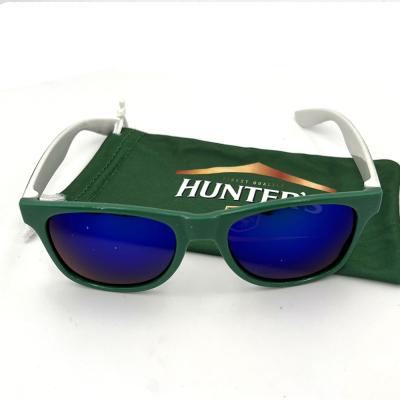 China Farming Branding Gift Promotional Sunglasses With Branded Satin Pocket Sunglasses Men for sale