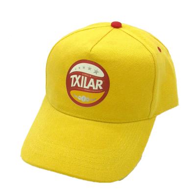 China Wholesale 5 Panel Premium Custom Promotional Logo Printing Golf 5 Panel Baseball Cap From Panel Manufacturer for sale