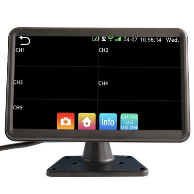 China New 720P HD 5 CH Multifunctional GPS Touchscreen Monitor with Built-in Driver Fatigue Monitoring, ADAS, DVR, 4G and GPS for sale