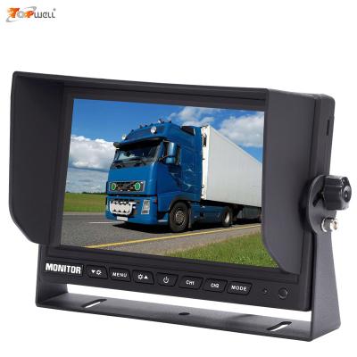 China 7 inch sun visor touch screen car dvd with gps for school bus T-715 for sale