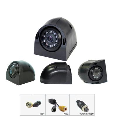 China 120 Degree IP68 Waterproof IR Night Vision CCD Side Camera for RV, Bus, Motorhome, Black or White color available. T-647 for sale