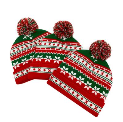 China Wholesale Custom JOINT Custom Acrylic Knitted Beanies Women Winter Hats for sale