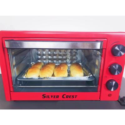 China Hotel Silver Ridge Oven Mini Oven 25L Large Size Multifunctional Household Baking Oven for sale