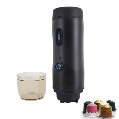 China New Design Eco-friendly Mini Cafee Maker 12V Car Espresso Machine Multifunctional Portable Coffee Maker for Travel Outdoor Home for sale