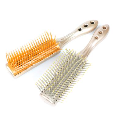 China Other Hair Brush 9 Rows Vented Hair Brush Massage Head Brush for sale