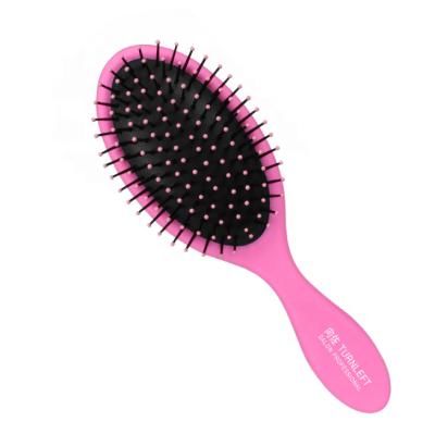 China Other Hot Selling Custom Logo Plastic Detangle Massage Paddle Cushion Hair Brush for sale