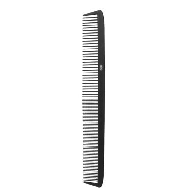 China Salon Private Label Carbon Fiber Heat Resistant Hairdressing Barber Hair Cutting Comb for sale