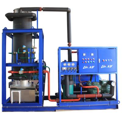 China 10 tons industrial Tube Ice Machine making machine Linsky tube ice making machine price for malaysia zu verkaufen