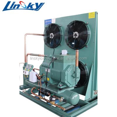 China Air cooled compressor condensing unit refrigeration condensing unit Semi-hermetic Piston Compressors for sale