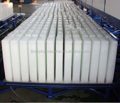 Китай Direct cooling block Concrete Cooling System ice plant solution Water-cooled 60Ton/24hr продается