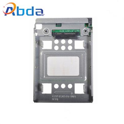 China 654540-001 Aluminum 2.5 Inch SSD 3.5 To Inch SATA Adapter Tray Converter SAS HDD Bracket Bay Cart For HP for sale