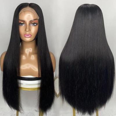 China Natural Straight Water Wave 4x4 Lace Hair Wigs 150% 180% Closure Wig Sellers 100%Aligned Cuticle Closure 200% 4x4 Wig Wholesale for sale