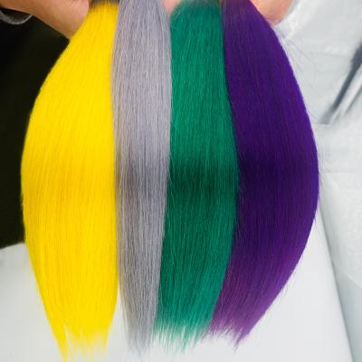 China Silky Straight Wave Straight Hair Bundles Sale Brazilian Ombre Hair Bundles 1B/2/4/27/99J/613 Bundles Hair Color Bundles Remy Hair for sale