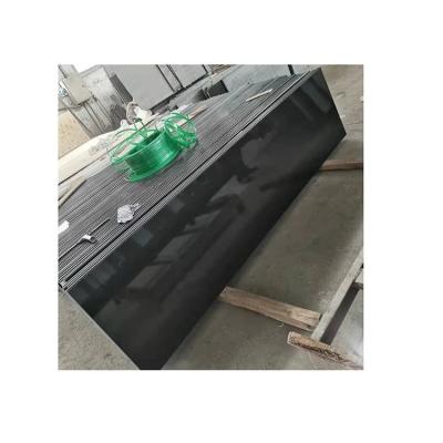 China Absolute Black Modern Natural Stone Kitchen Granite Worktop Granite Kitchen Countertops Vanity Table Top for sale